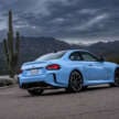2023 BMW M2 debuts – all-new G87 stays RWD only; 3.0L turbo straight-six with 460 PS, six-speed manual
