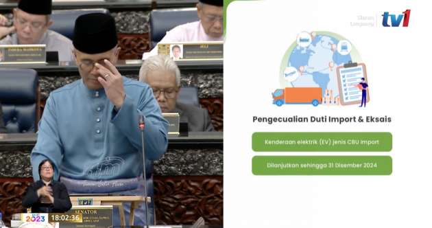 Budget 2023: CBU EVs in Malaysia tax free until end 2024; AP fees exempted – even cheaper EVs soon?