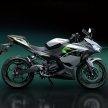 2022 EICMA: Kawasaki shows BEV electric, hybrid and hydrogen-powered prototype motorcycles in Italy
