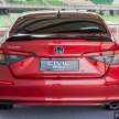 2022 Honda Civic e:HEV RS hybrid now in Malaysia – 184 PS/315 Nm motor, new 2.0L DI engine, RM166,500