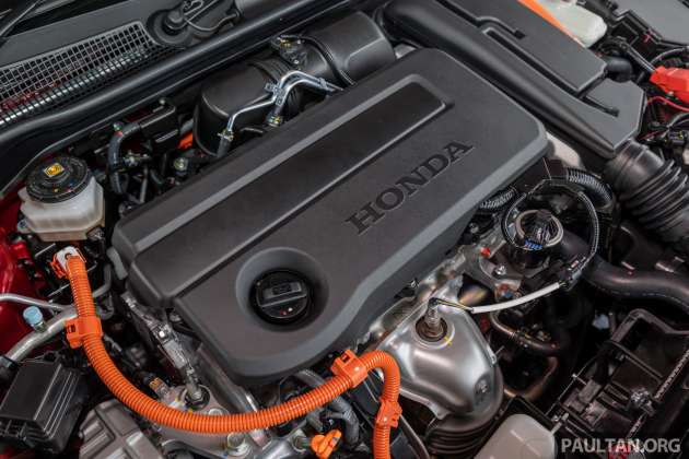 Honda Civic RS e:HEV dilancarkan di Malaysia – RM166,500, hibrid i-MMD 2.0L, 184 PS/315 Nm