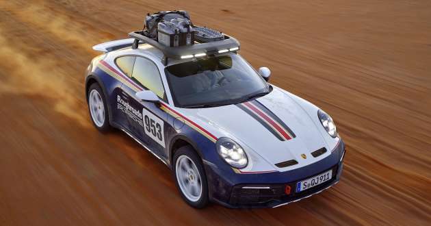 Porsche 911 Dakar unveiled – off-road capable coupé based on Carrera 4 GTS, limited run of 2,500 units