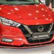 Nissan Almera Kuro Edition – gloss black trim, rims; new Glacier Grey colour, black Tomei bodykit for RM1k