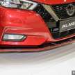 Nissan Almera Kuro Edition – gloss black trim, rims; new Glacier Grey colour, black Tomei bodykit for RM1k