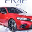 2022 Honda Civic e:HEV RS hybrid now in Malaysia – 184 PS/315 Nm motor, new 2.0L DI engine, RM166,500