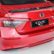 VIDEO: Honda Civic RS e:HEV 2022 — RM166,500