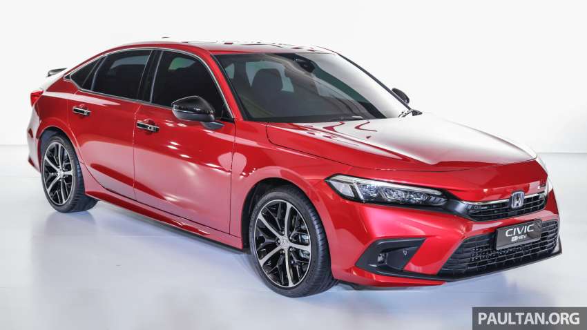 Honda Civic RS e:HEV dilancarkan di Malaysia – RM166,500, hibrid i-MMD 2.0L, 184 PS/315 Nm 1544752