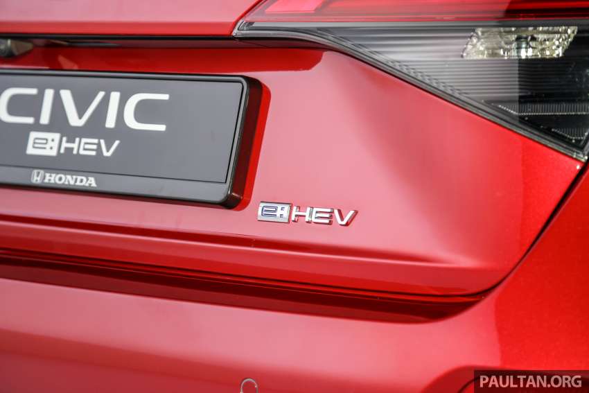 Honda Civic RS e:HEV dilancarkan di Malaysia – RM166,500, hibrid i-MMD 2.0L, 184 PS/315 Nm 1544786