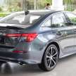 2022 Honda Civic e:HEV in Malaysia walk-around – 184 PS/315 Nm, 0-100km/h 7.9 secs, 4.0L/100 km, RM166.5k
