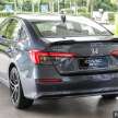 2022 Honda Civic e:HEV in Malaysia walk-around – 184 PS/315 Nm, 0-100km/h 7.9 secs, 4.0L/100 km, RM166.5k