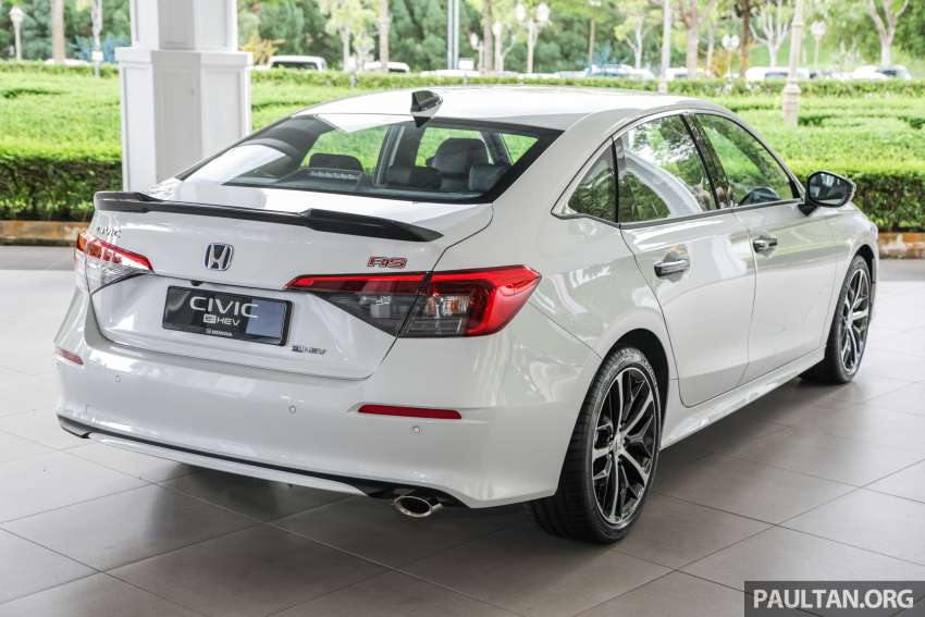 Honda Civic RS e:HEV dilancarkan di Malaysia – RM166,500, hibrid i-MMD 2.0L, 184 PS/315 Nm 1544804