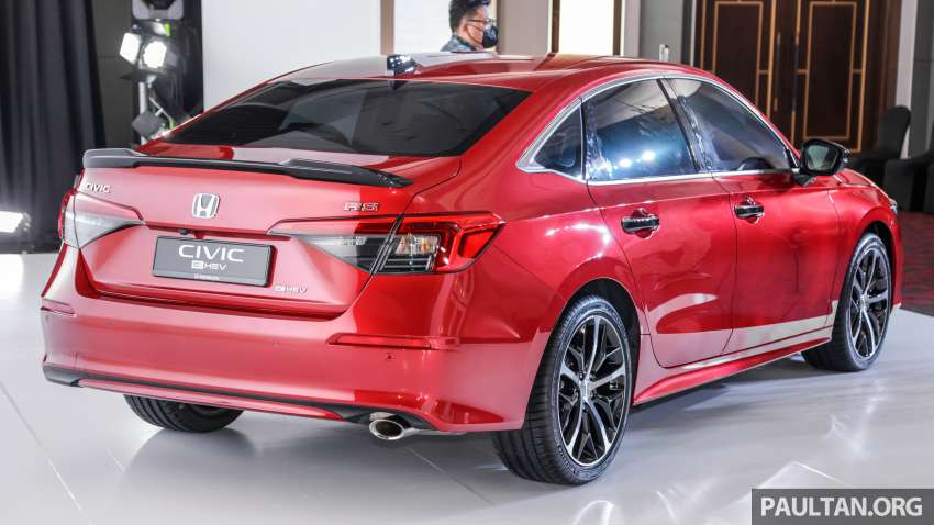 Honda Civic RS e:HEV dilancarkan di Malaysia – RM166,500, hibrid i-MMD 2.0L, 184 PS/315 Nm 1544759
