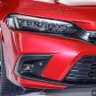 2022 Honda Civic e:HEV in Malaysia walk-around – 184 PS/315 Nm, 0-100km/h 7.9 secs, 4.0L/100 km, RM166.5k