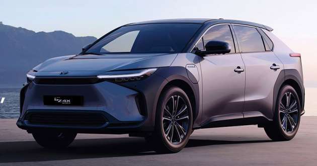 2023 Toyota bZ4X in Indonesia – 71.4 kWh battery; up to 500 km EV range; FWD; 218 PS, 266 Nm; fr RM352k