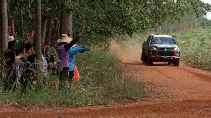 Team Mitsubishi Ralliart’s Triton takes first place at the Asia Cross Country Rally 2022 on its first attempt! 1550436