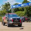 Team Mitsubishi Ralliart’s Triton takes first place at the Asia Cross Country Rally 2022 on its first attempt!