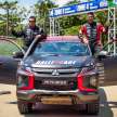 Team Mitsubishi Ralliart’s Triton takes first place at the Asia Cross Country Rally 2022 on its first attempt!