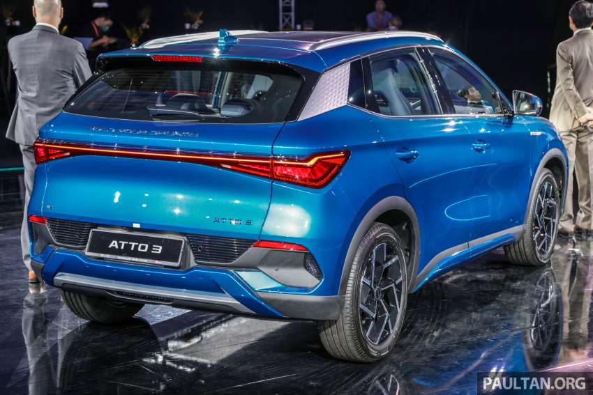 BYD Atto 3 EV kini di Malaysia — 49.92 kWh atau 60.48 kWh, capai jarak hingga 480 km, harga dari RM149,800 1555050
