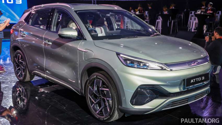 BYD Atto 3 EV kini di Malaysia — 49.92 kWh atau 60.48 kWh, capai jarak hingga 480 km, harga dari RM149,800 1554932