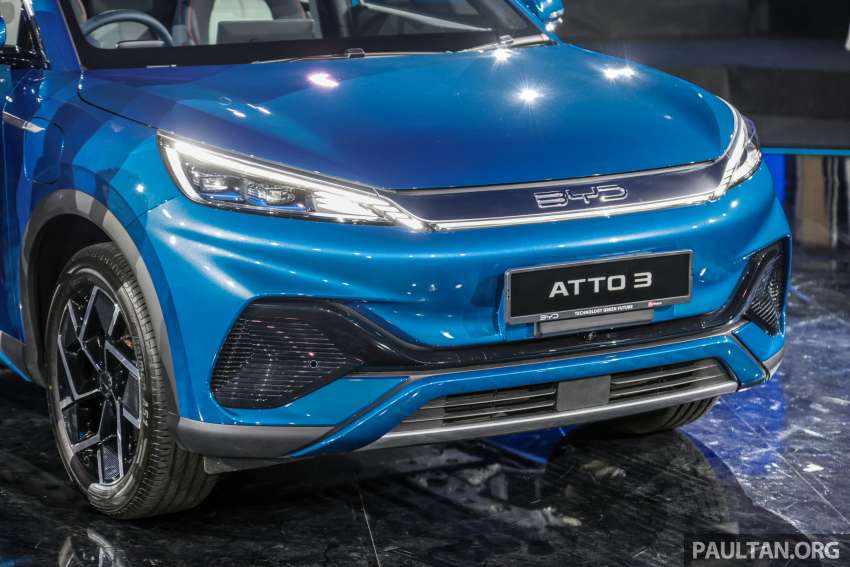 BYD Atto 3 EV kini di Malaysia — 49.92 kWh atau 60.48 kWh, capai jarak hingga 480 km, harga dari RM149,800 1555035