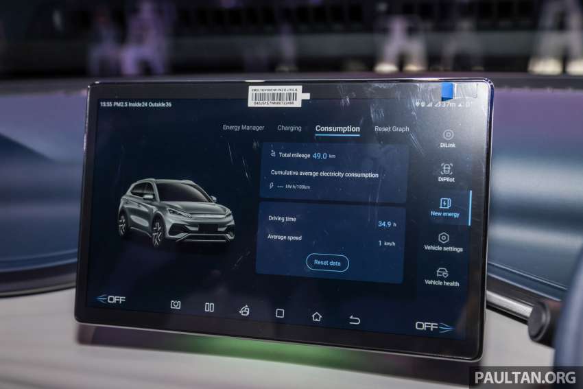 BYD Atto 3 EV kini di Malaysia — 49.92 kWh atau 60.48 kWh, capai jarak hingga 480 km, harga dari RM149,800 1555209