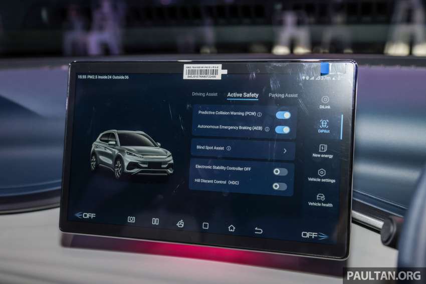 BYD Atto 3 EV kini di Malaysia — 49.92 kWh atau 60.48 kWh, capai jarak hingga 480 km, harga dari RM149,800 1555206