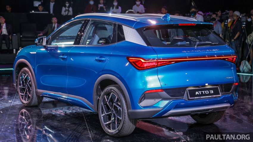 BYD Atto 3 EV kini di Malaysia — 49.92 kWh atau 60.48 kWh, capai jarak hingga 480 km, harga dari RM149,800 1554767