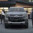 2023 Ford Ranger gains Platinum variant in Australia; 3.0L V6 turbodiesel, Flexible Rack System – RM230k