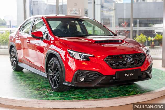 Subaru WRX 2023 di M’sia – sedan, gaya badan wagon; 2.4T 4-silinder flat; 6MT, CVT; dari RM285k