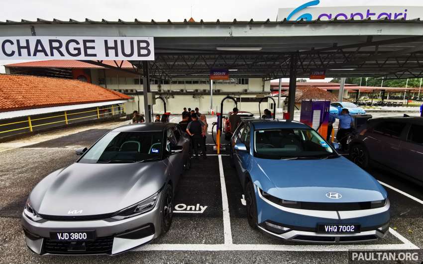 Gentari EV charging hub at Bangi Golf Resort opened; RM1/kWh for DC charging, RM0.55/kWh AC charging 1557277