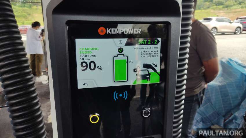Gentari EV charging hub at Bangi Golf Resort coming in December, with 120 kW Kempower Satellite DC units 1550822