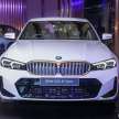 2023 BMW 3 Series facelift launched in Malaysia – CKD G20 LCI 320i from RM264k, 330e RM279k, 330i RM298k