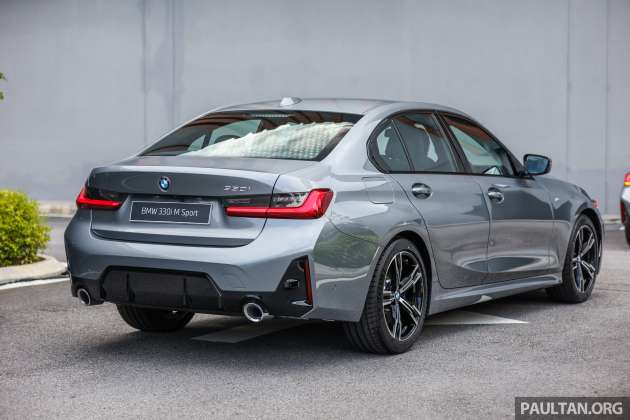 2023 BMW 3 Series facelift launched in Malaysia – CKD G20 LCI 320i from RM264k, 330e RM279k, 330i RM298k