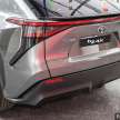 Toyota bZ4X sighted in Malaysia – EV crossover with 71.4 kWh battery and up to 500 km range coming soon