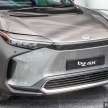 Toyota bZ4X sighted in Malaysia – EV crossover with 71.4 kWh battery and up to 500 km range coming soon