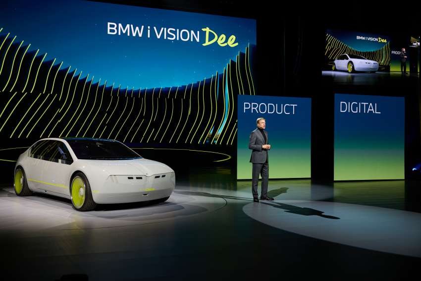 BMW i Vision Dee debuts at CES – colour-changing EV concept with massive HUD; previews the Neue Klasse 1563823
