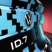 Volkswagen ID.7 debuts with trippy camo at CES – EV sedan with 700 km of range; launch in Q2 this year