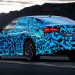 Volkswagen ID.7 debuts with trippy camo at CES – EV sedan with 700 km of range; launch in Q2 this year