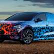 Volkswagen ID.7 debuts with trippy camo at CES – EV sedan with 700 km of range; launch in Q2 this year