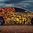 Volkswagen ID.7 debuts with trippy camo at CES – EV sedan with 700 km of range; launch in Q2 this year