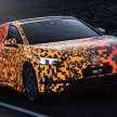 Volkswagen ID.7 debuts with trippy camo at CES – EV sedan with 700 km of range; launch in Q2 this year