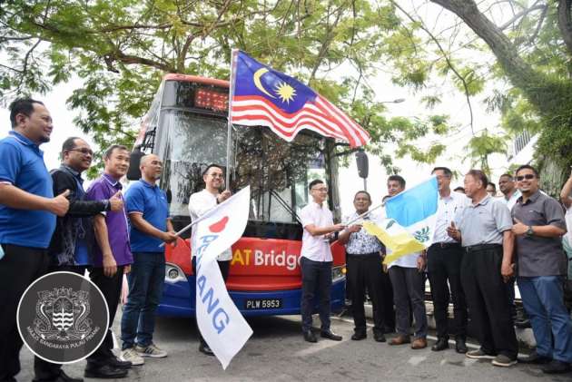 Penang launches free CATBridge bus – BM to Komtar