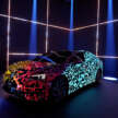 Volkswagen ID.7 debuts with trippy camo at CES – EV sedan with 700 km of range; launch in Q2 this year