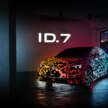 Volkswagen ID.7 debuts with trippy camo at CES – EV sedan with 700 km of range; launch in Q2 this year