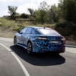 Volkswagen ID.7 debuts with trippy camo at CES – EV sedan with 700 km of range; launch in Q2 this year