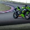 2023 Kawasaki ZX-4R shown, SE and RR versions