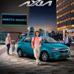 2023 Perodua Axia D74A spec-by-spec comparison – 4 1.0L CVT variants; G, X, SE, AV; RM38.6k to RM49.5k
