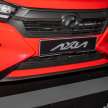 2023 Perodua Axia D74A spec-by-spec comparison – 4 1.0L CVT variants; G, X, SE, AV; RM38.6k to RM49.5k