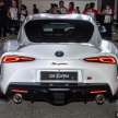 2023 Toyota GR Supra launched in Malaysia – six-speed manual and 8AT 3.0L versions, RM645k-655k