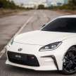2023 Toyota GR86 launched in Malaysia – second-gen with 237 PS 2.4L; RM295k for 6MT, RM305k for 6AT